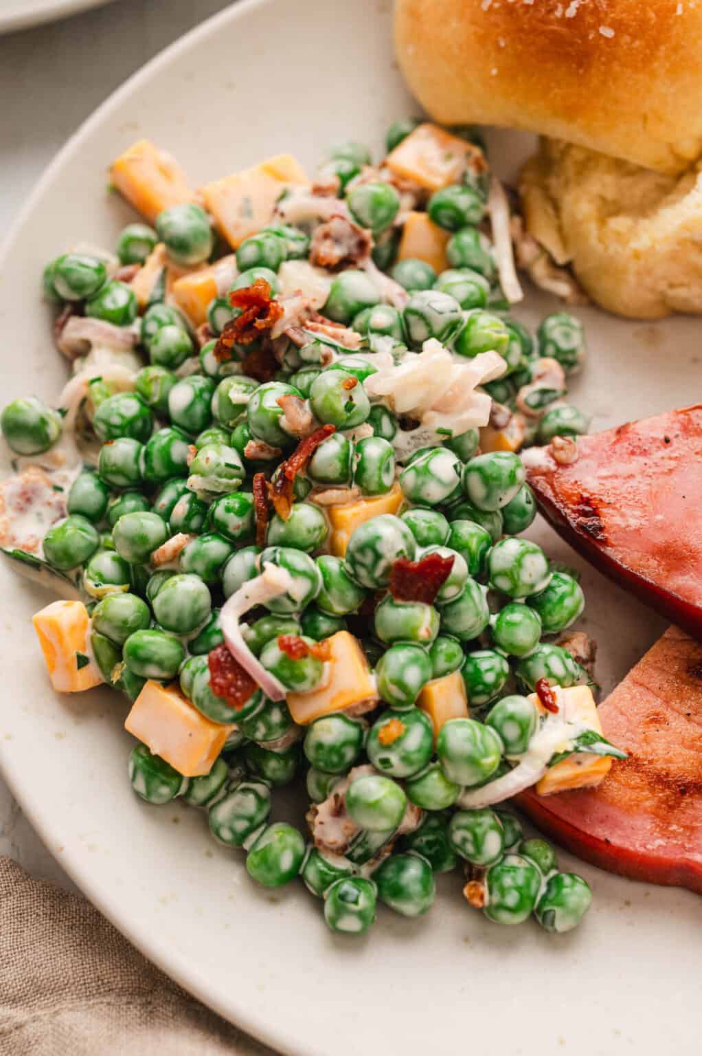 Spring Pea & Bacon Salad