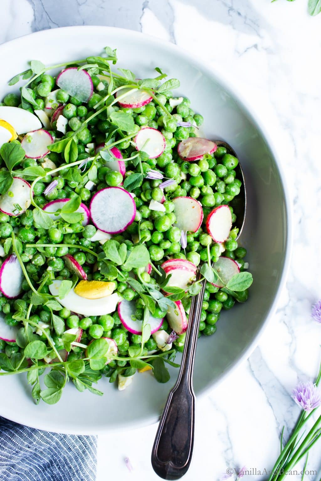 Spring Pea & Radish Salad