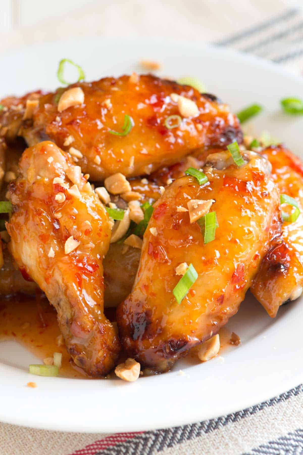 Sweet Chili Grilled Chicken Wings
