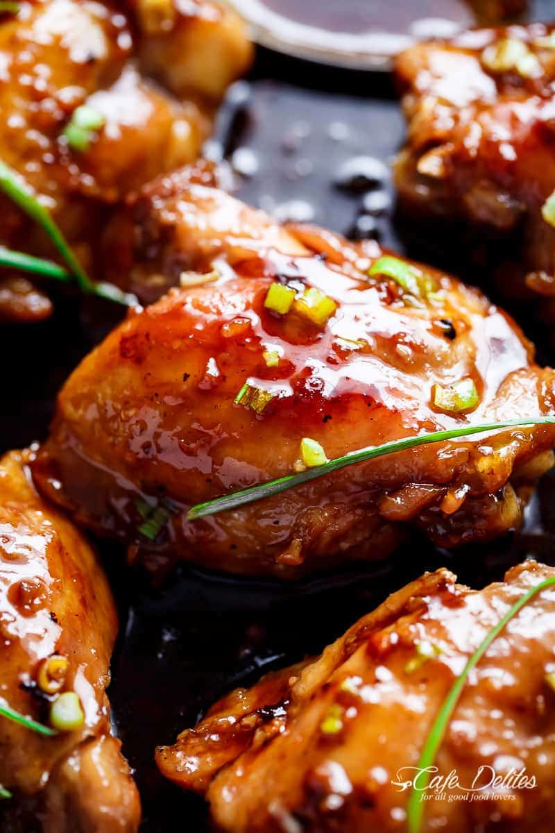 Teriyaki-Glazed Thighs