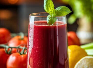Tomato Basil Detox Juice