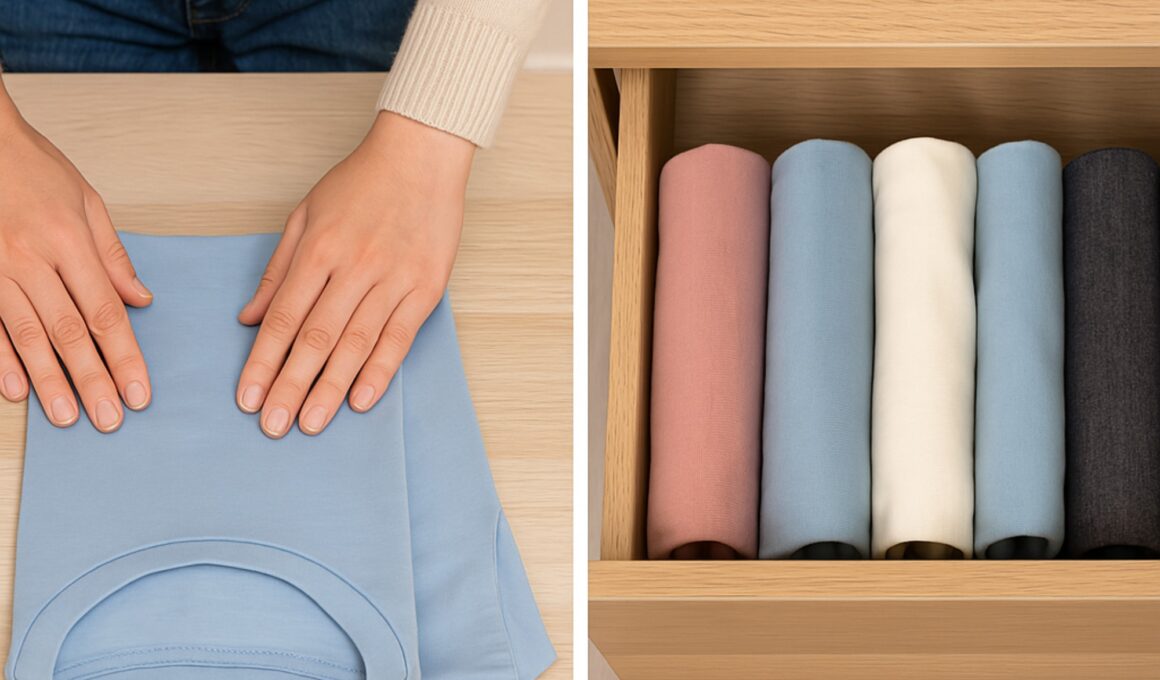 Use the Vertical Fold (a.k.a. the File Fold)
