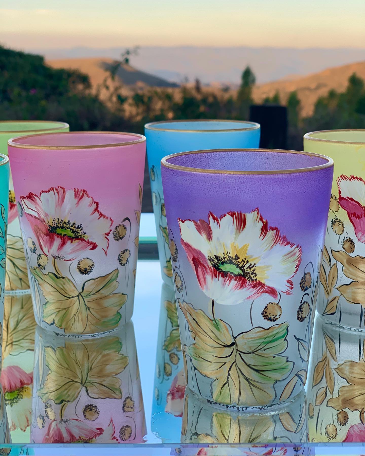 Colorful Drinkware Craft
