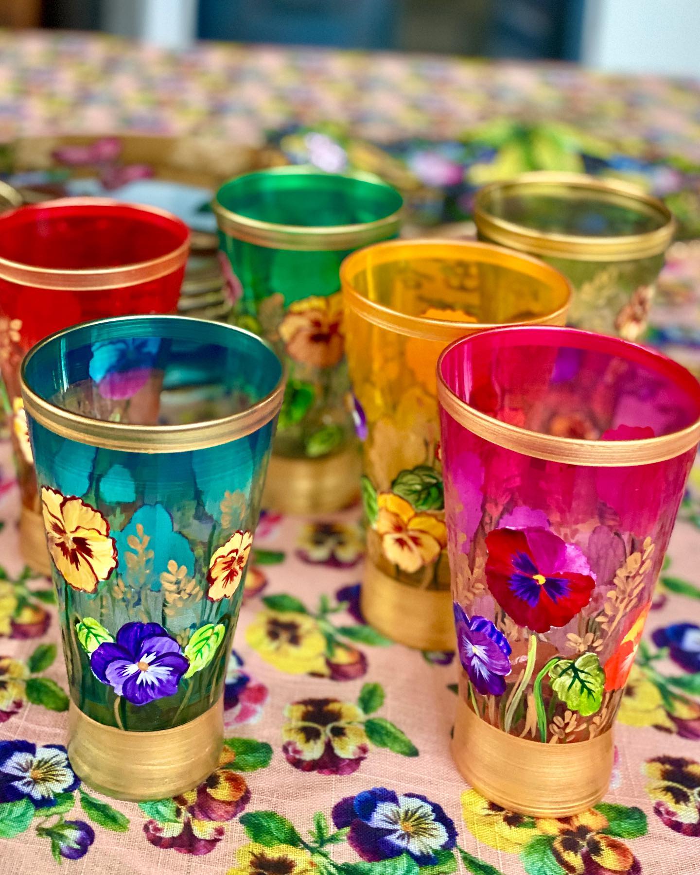 Color Coated Drinkware Craft
