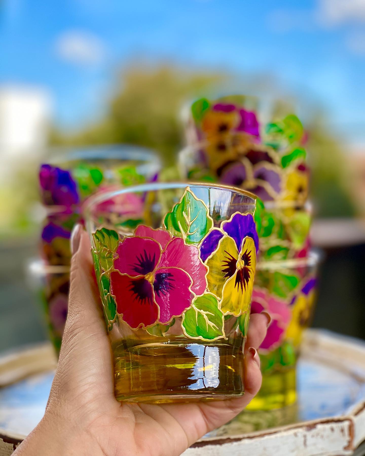 DIY Small Glassware Cup