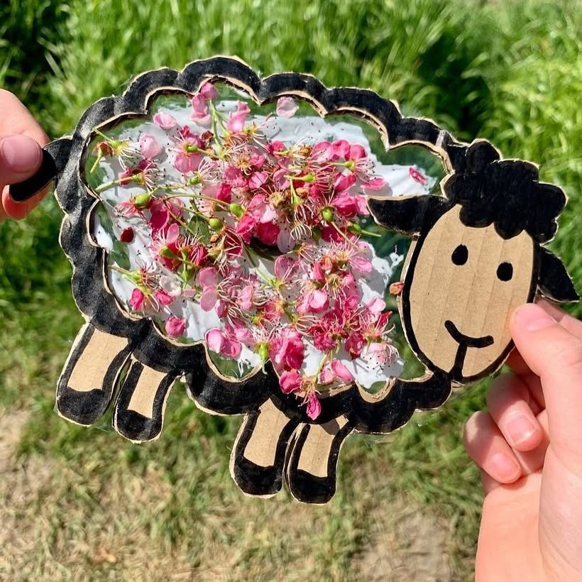Nature Sheep craft