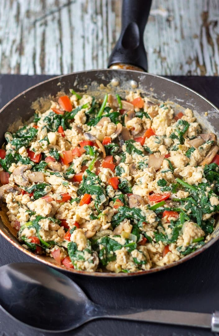 Scrambled Eggs with Veggies
