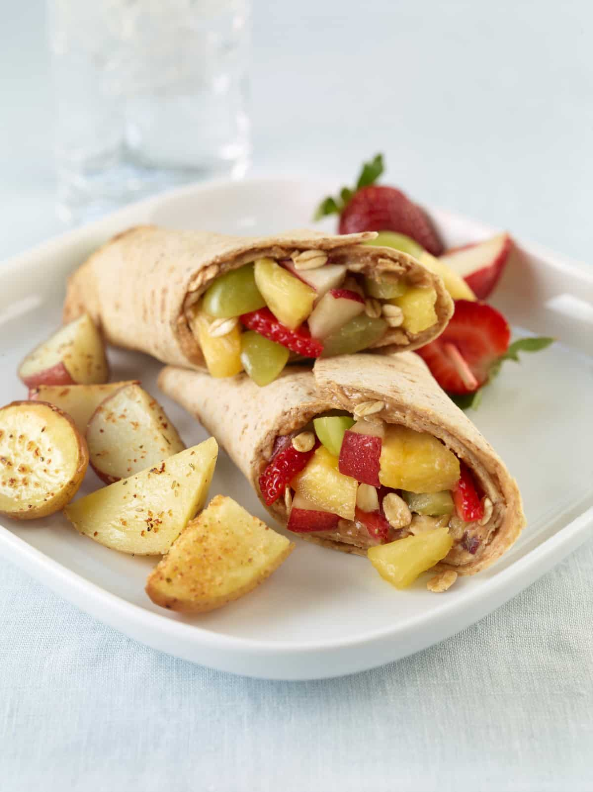 Fruit and Nut Butter Wrap