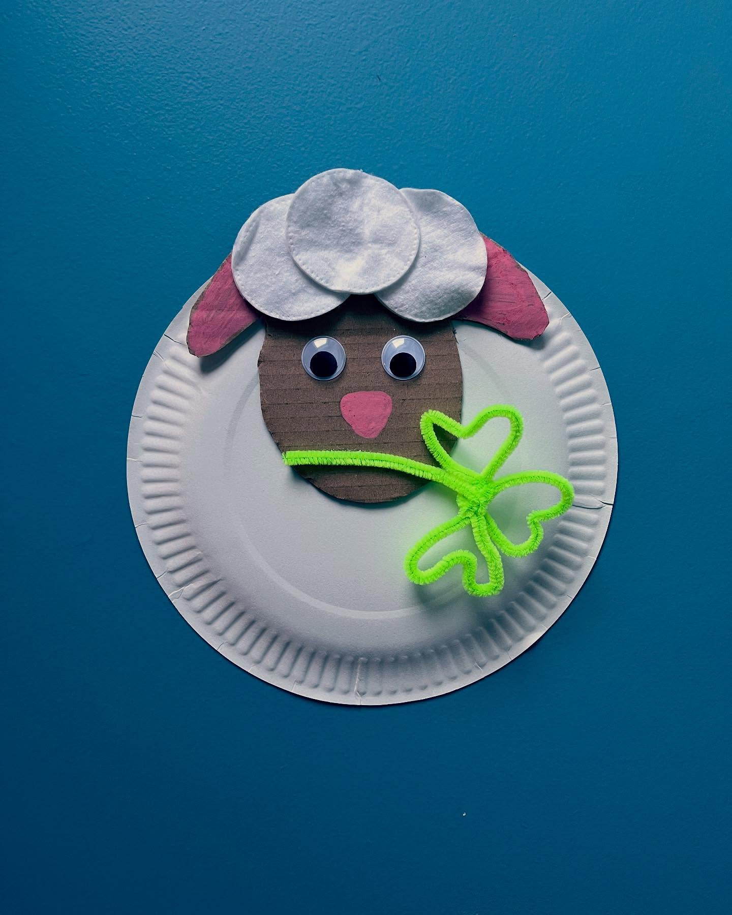 Paper Plate Spring Lamb