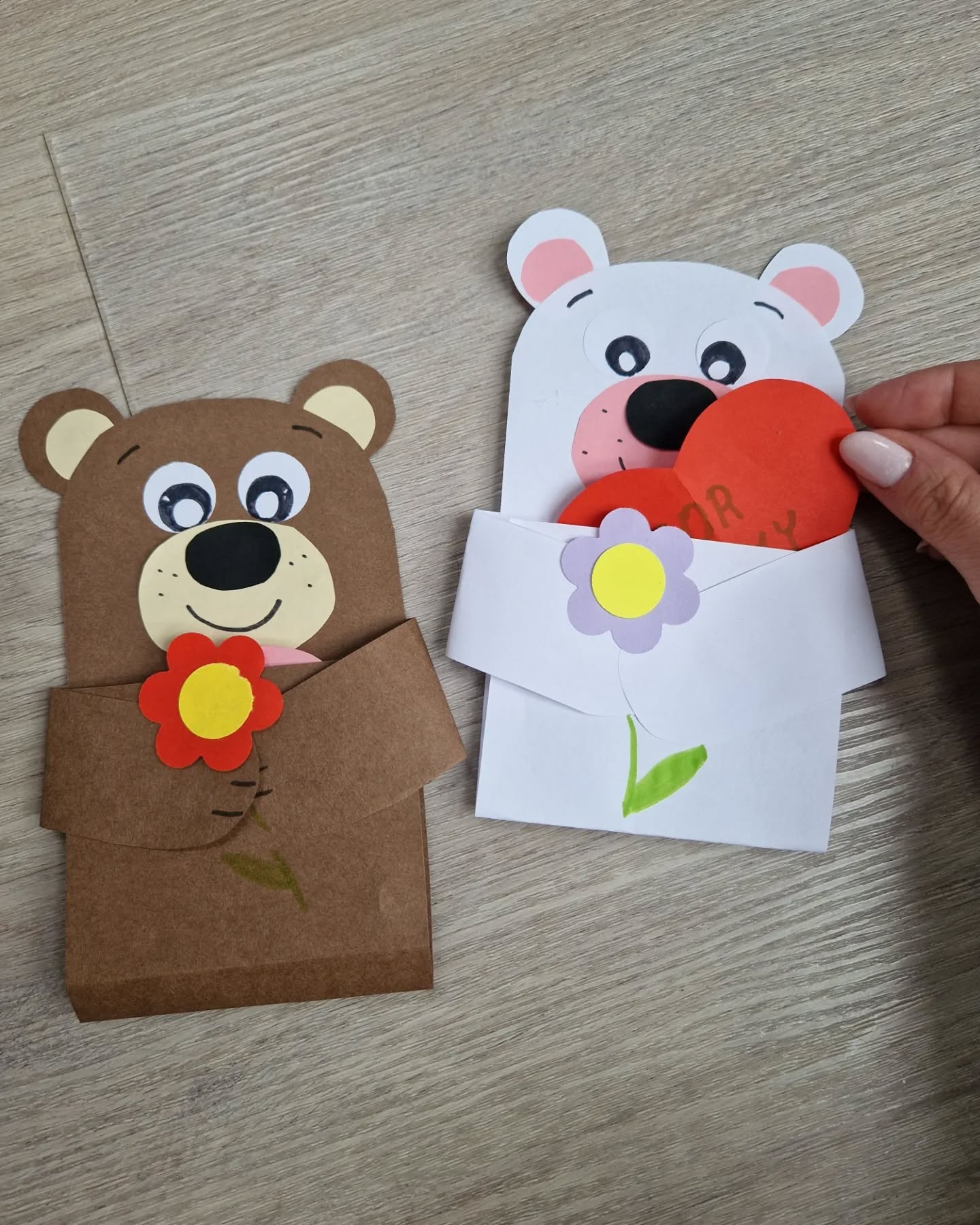 Paper Teddy Bear