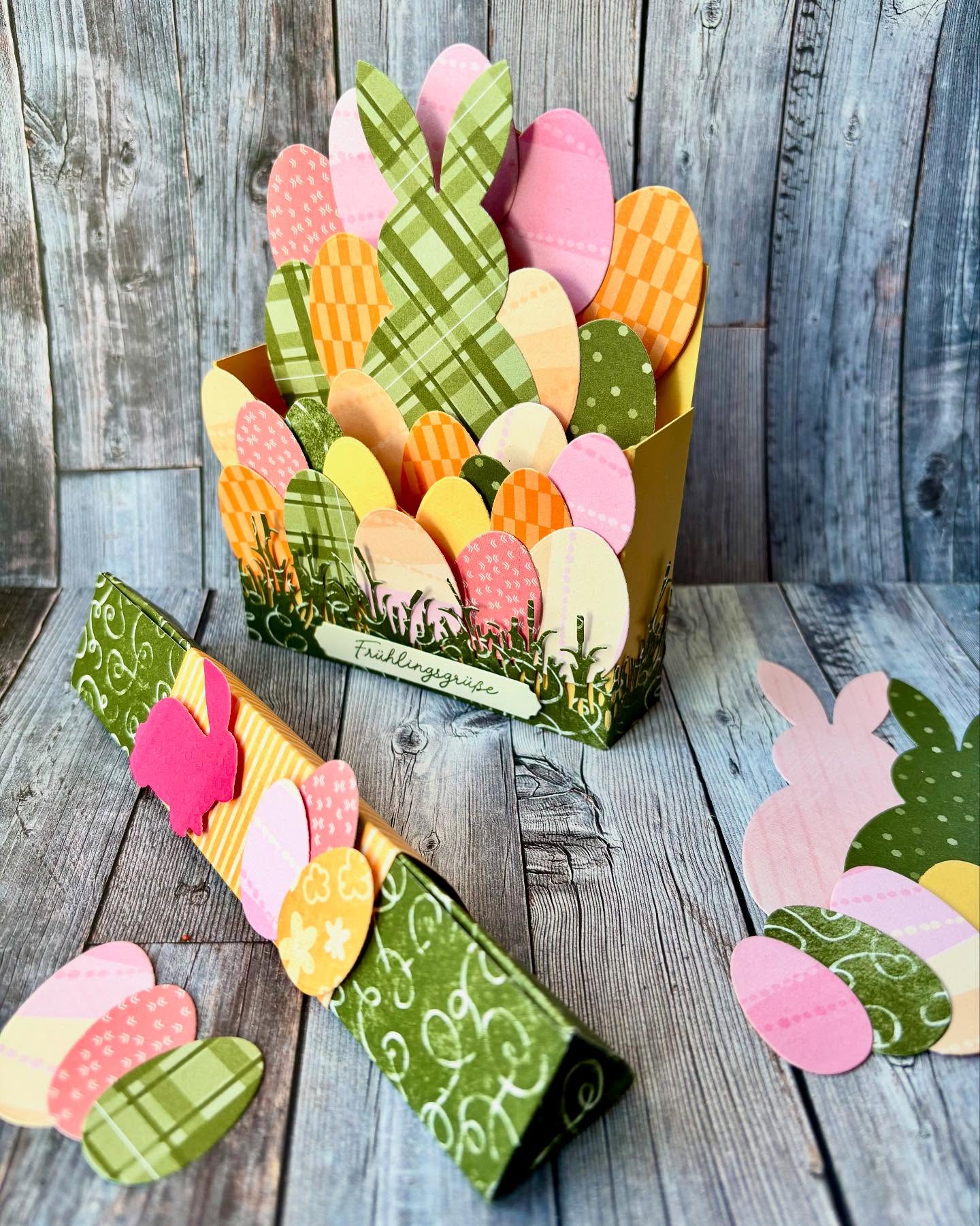 Bunny and Egg 3D Envelope