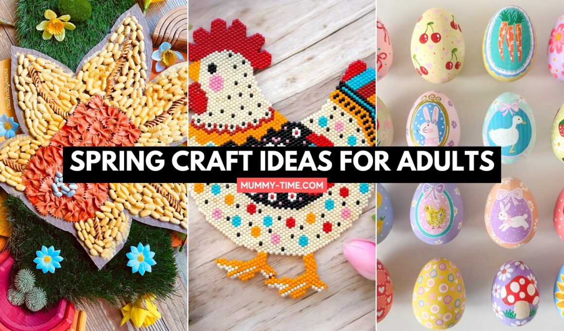 spring adult crafts