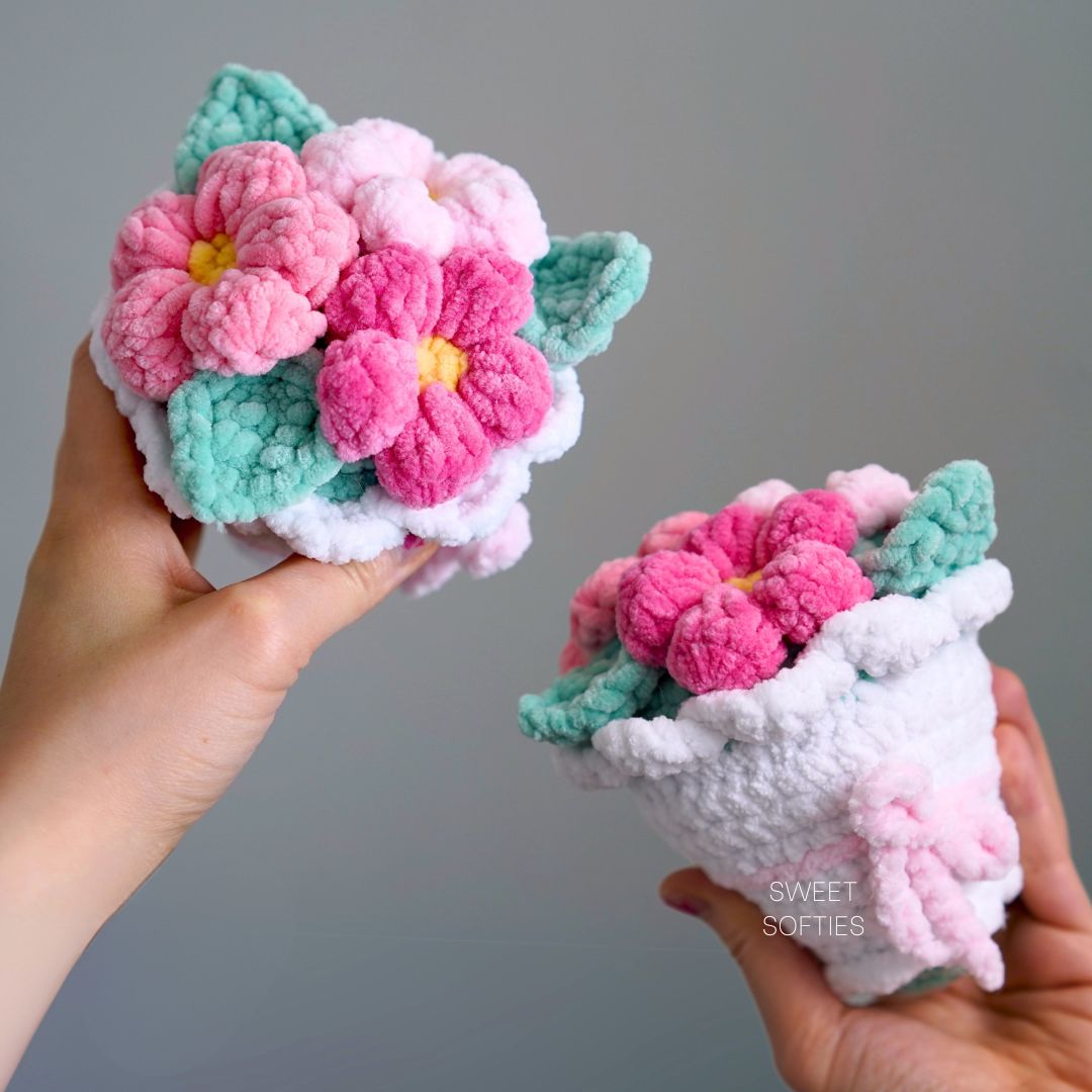 Plush Flower Pot Craft