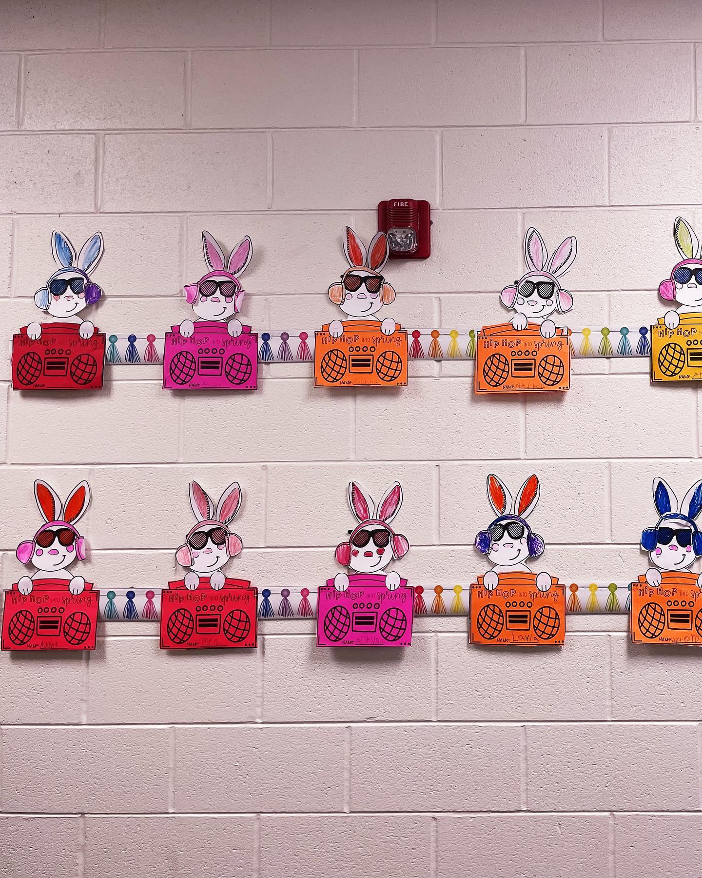 Hip Hop Easter Bunny Craft