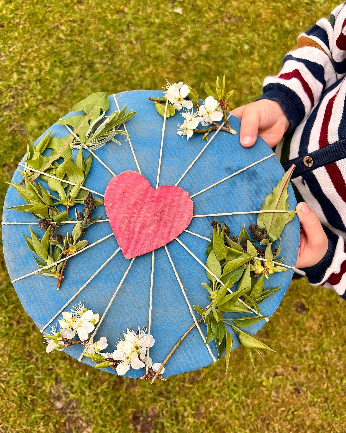 Earth Day Nature Weaving