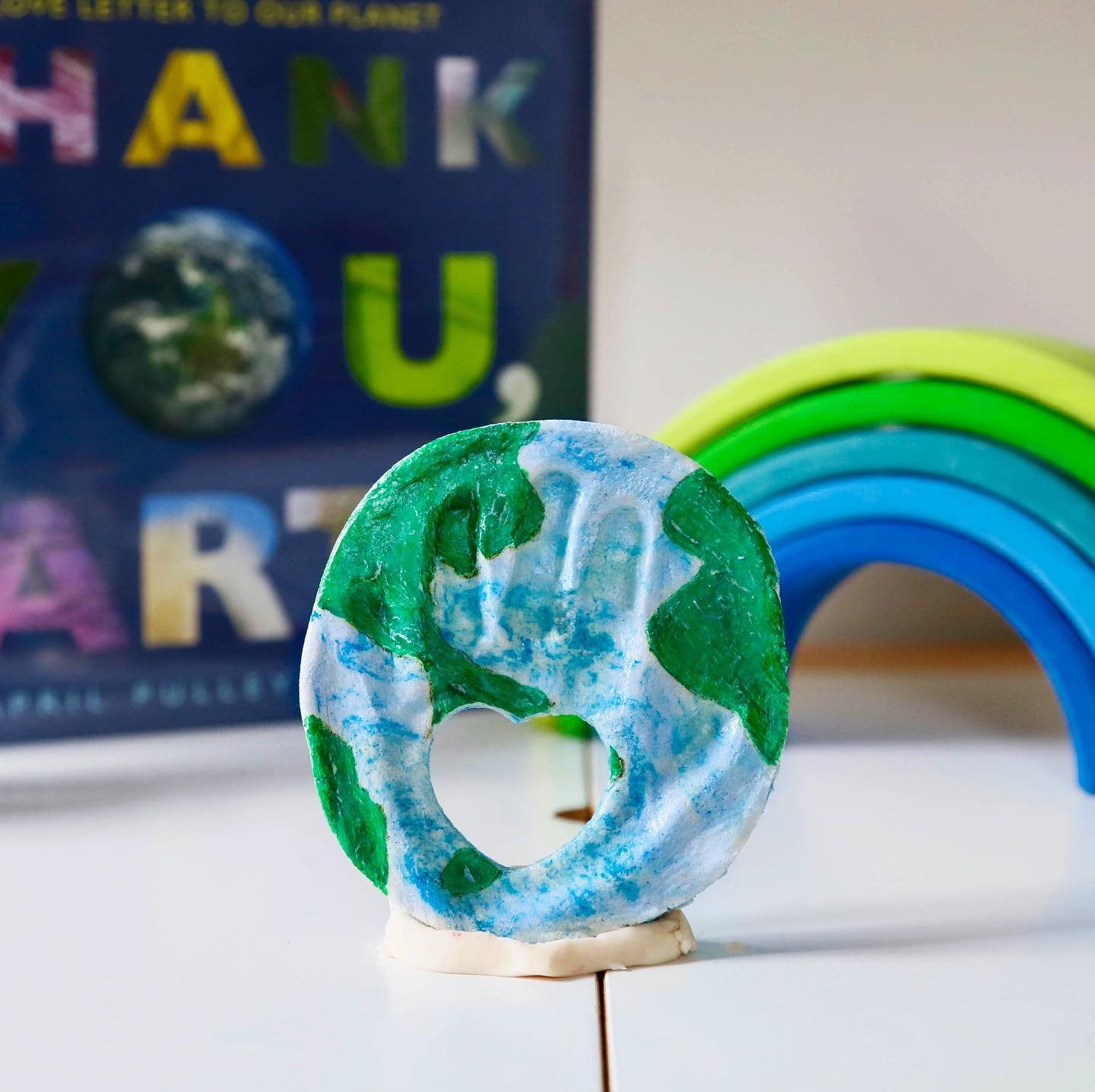 Earth Handprint Keepsake