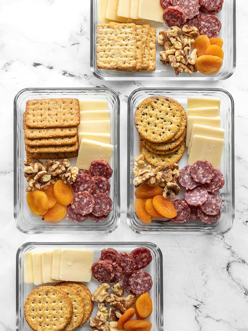 Cheese & Crackers Bento Box