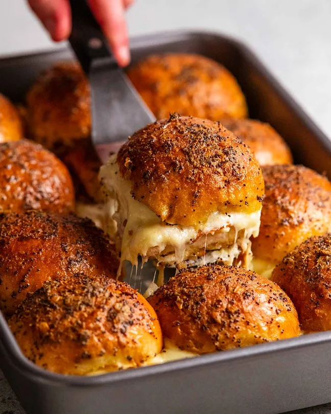 Ham & Swiss Sliders