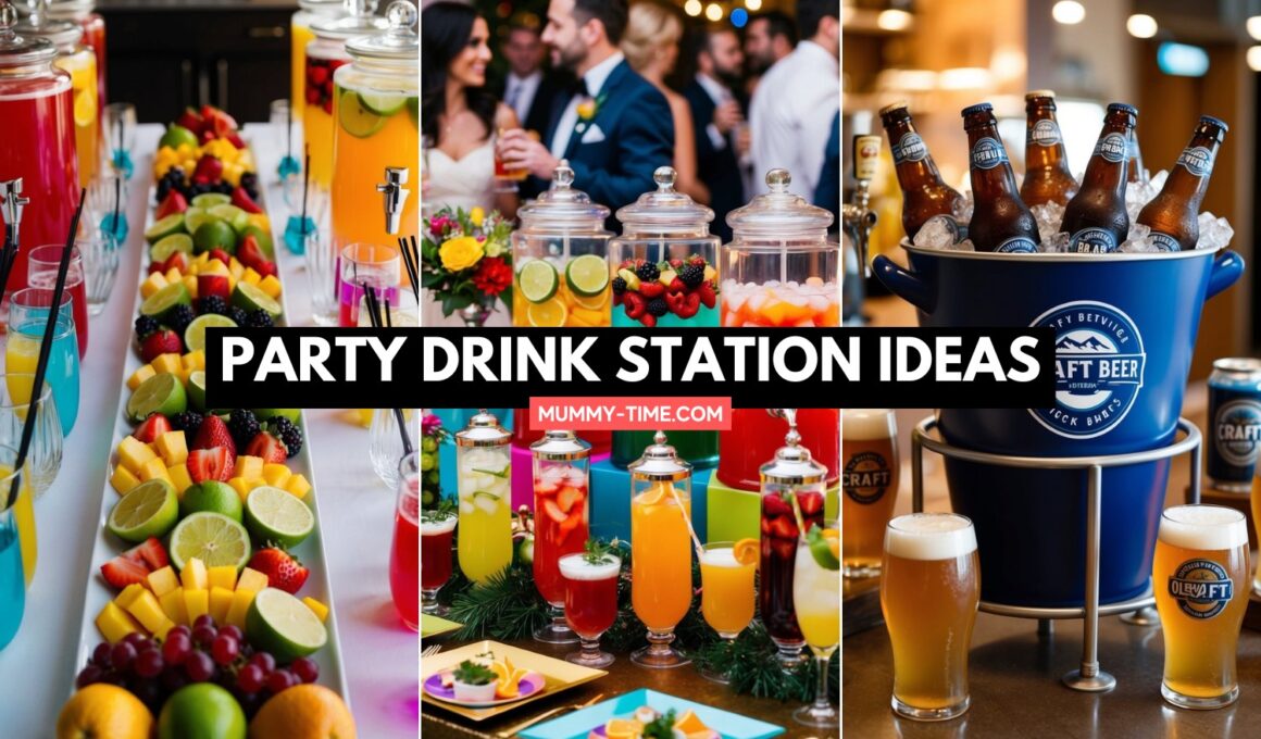Party Drink Station Ideas