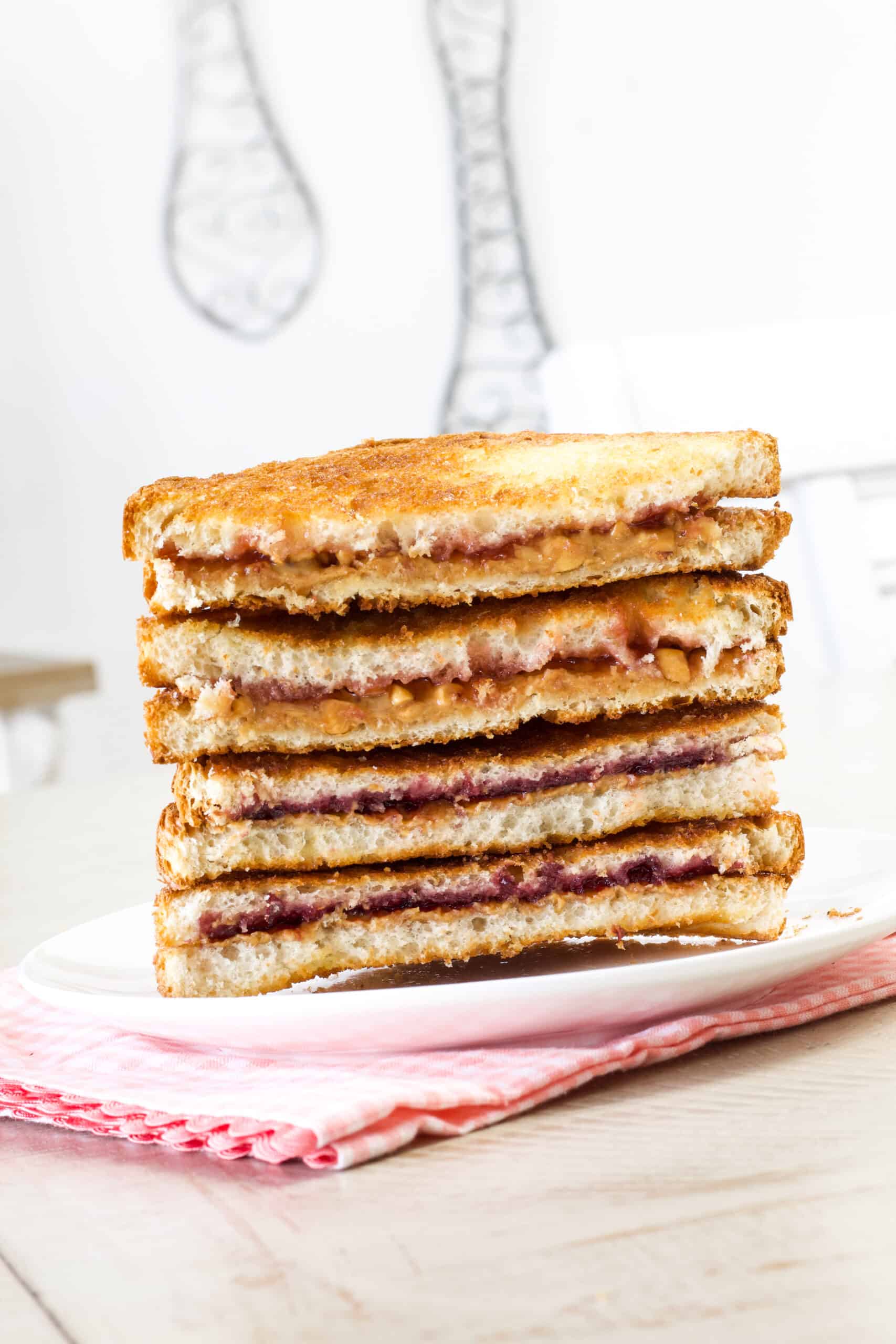 Peanut Butter & Jelly Sandwiches