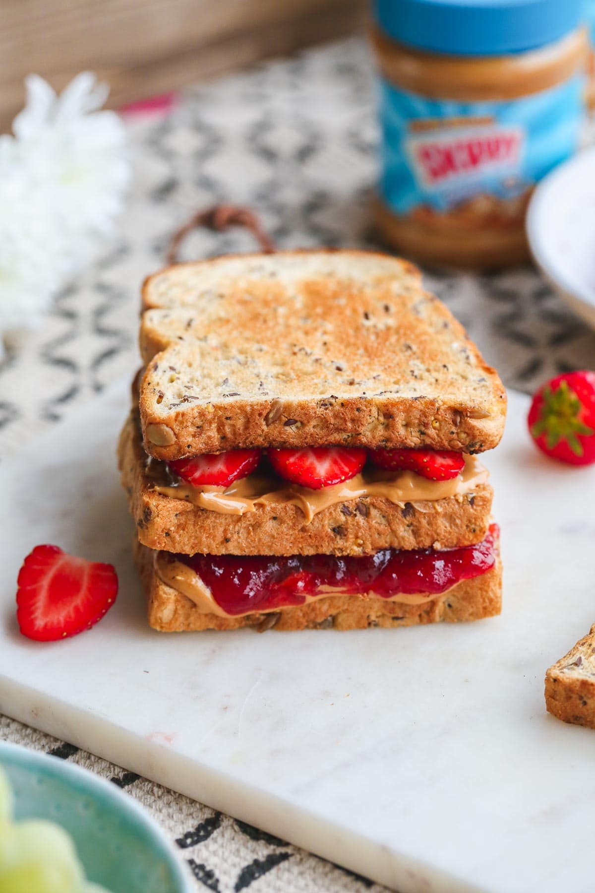 Peanut Butter & Jelly Sandwiches