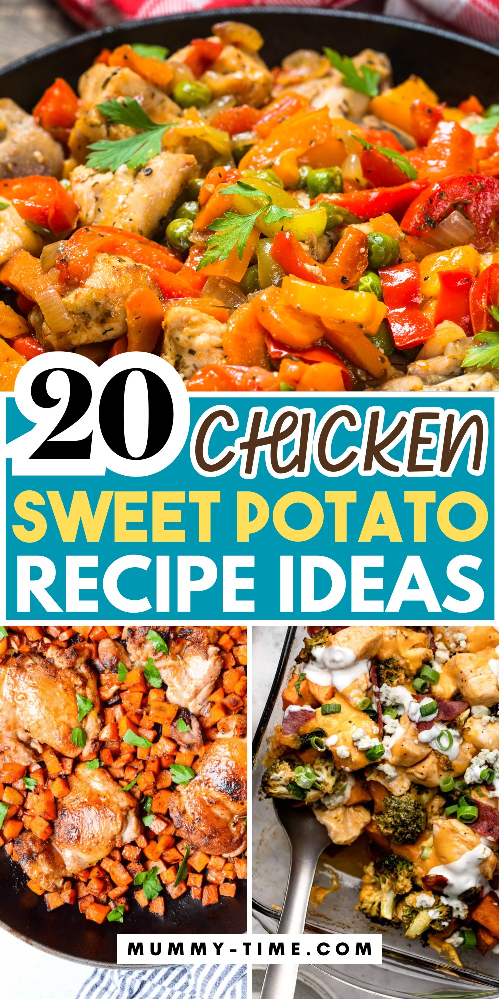 Tasty Chicken Sweet Potato Recipes-pin