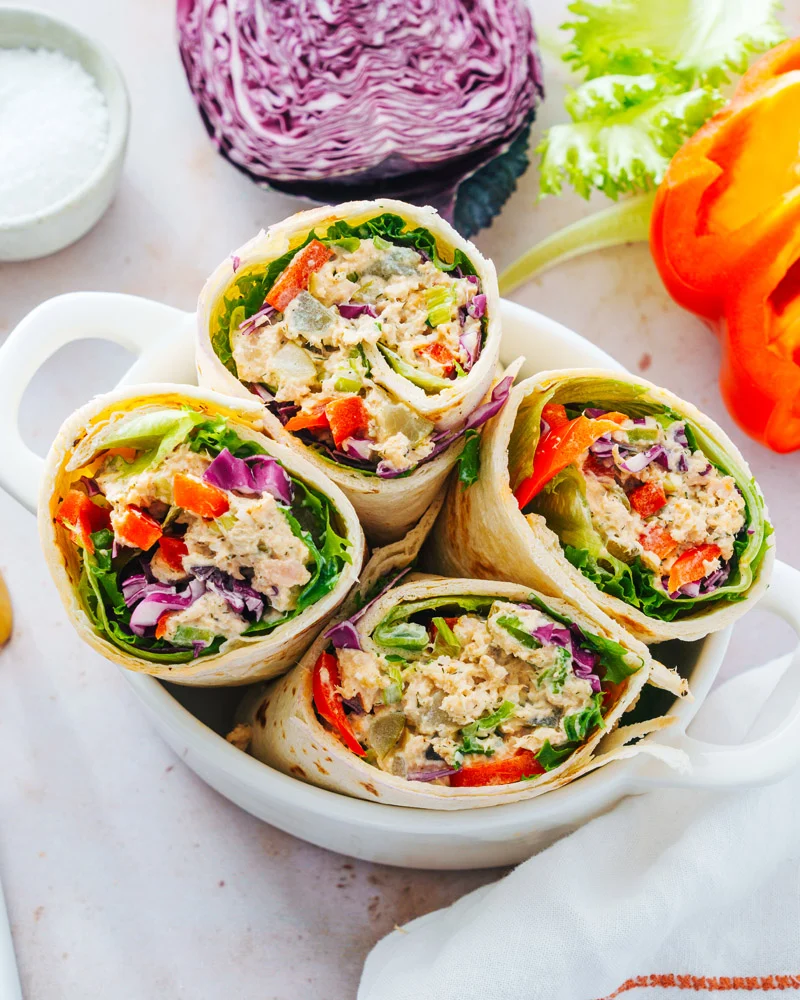 Tuna Salad Wraps
