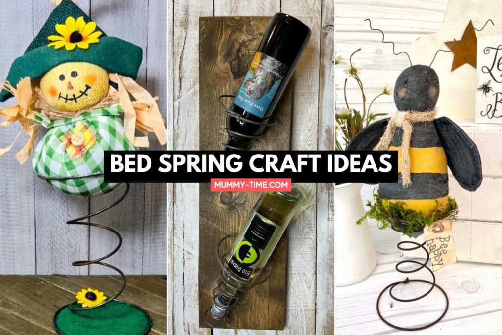 bed spring craft ideas