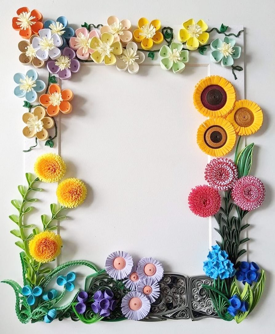 Paper Picture Frame Craft