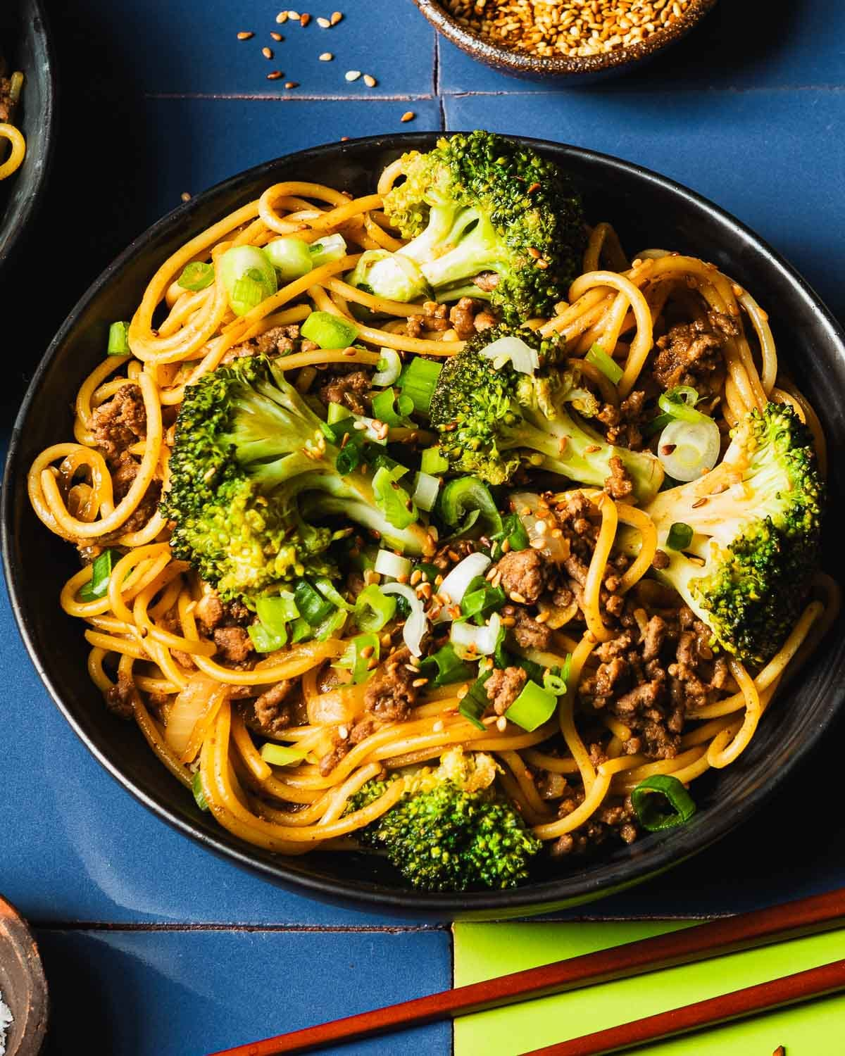 Ground Beef and Broccoli Pasta