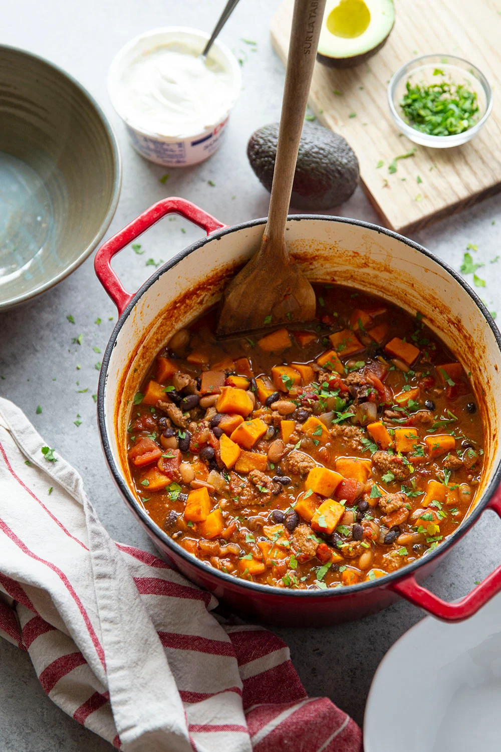 Chicken & Sweet Potato Chili