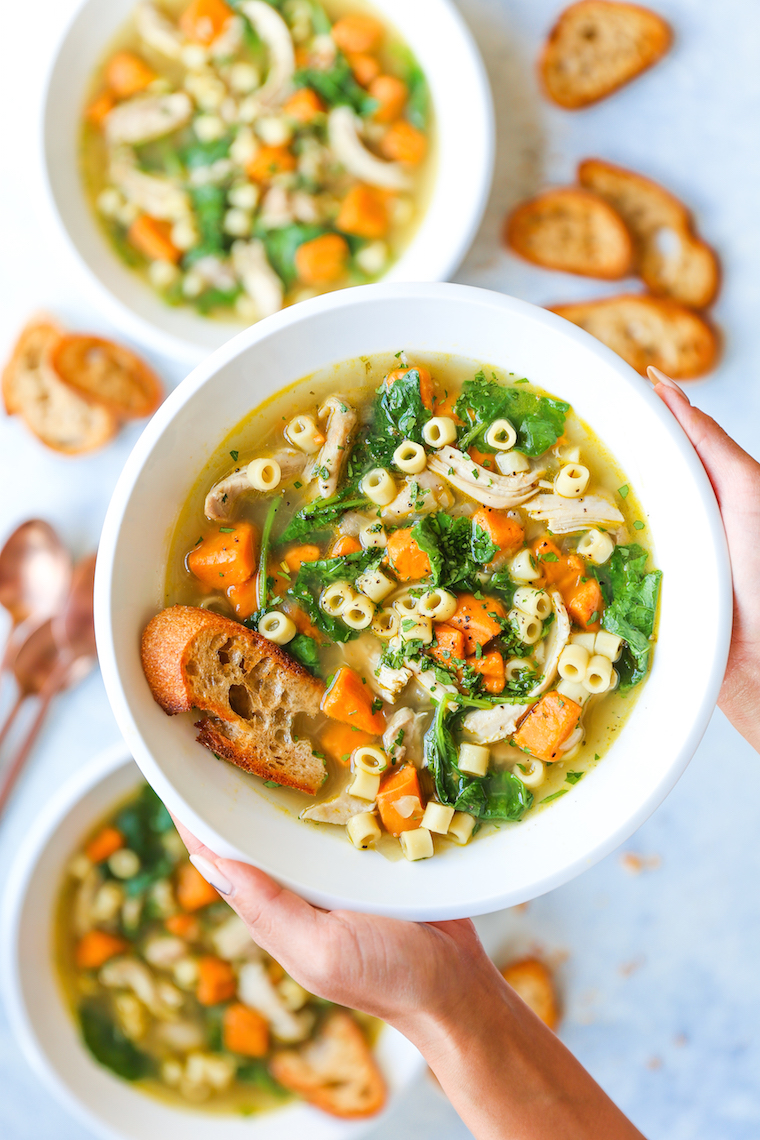 Chicken & Sweet Potato Soup