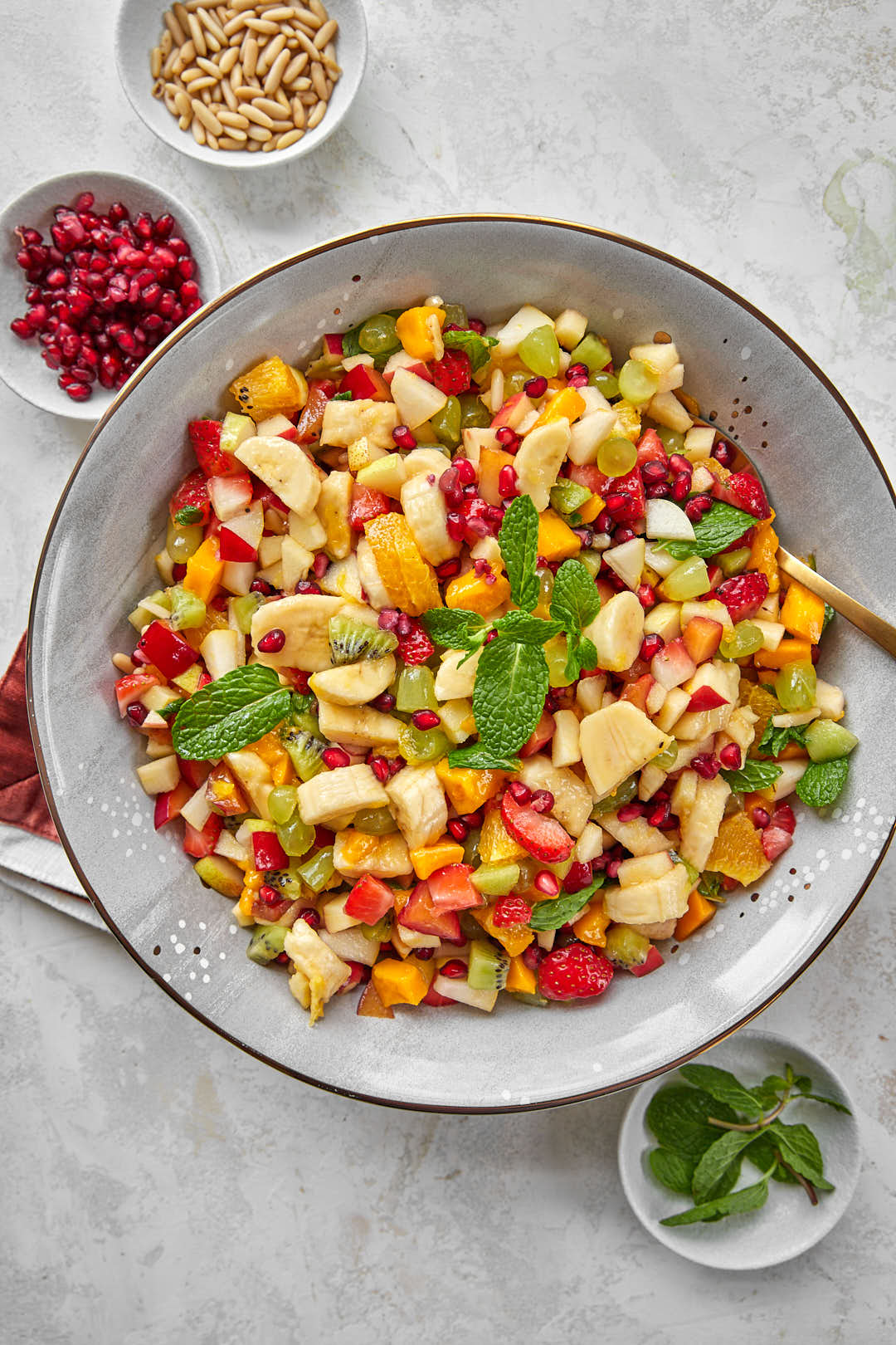 Fruit Salad with Citrus Dressing