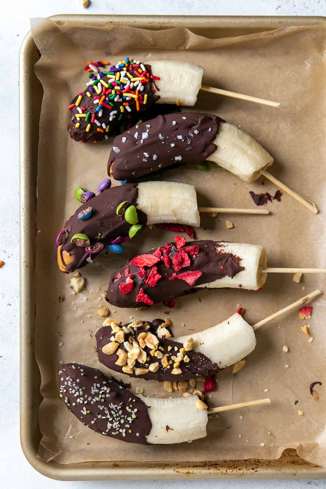 Chocolate Banana Pops