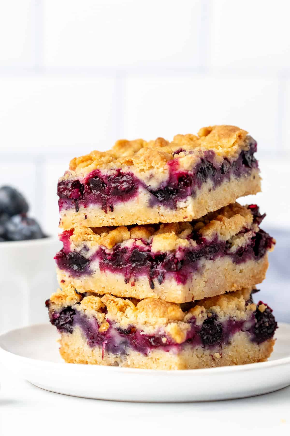 Blueberry Crumble Bars