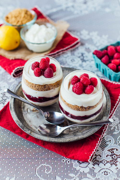 No-Bake Berry Cheesecake Cups