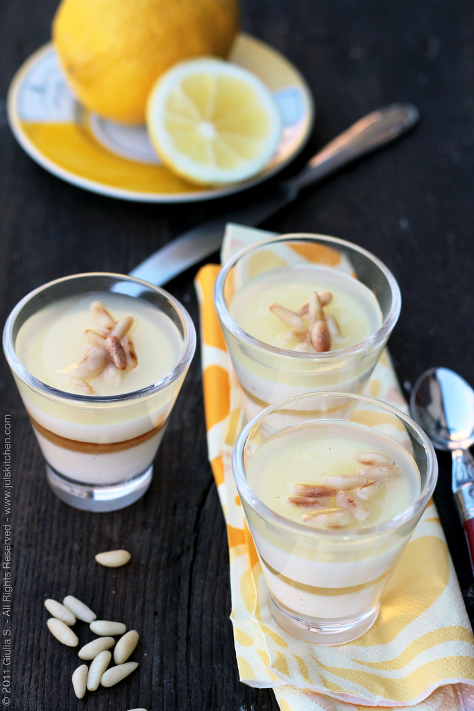 Honey Lemon Panna Cotta