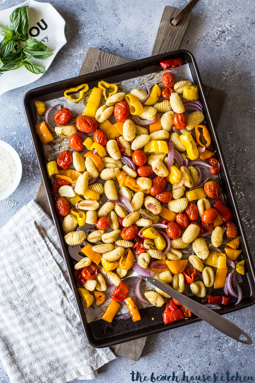 Sheet Pan Gnocchi and Veggies