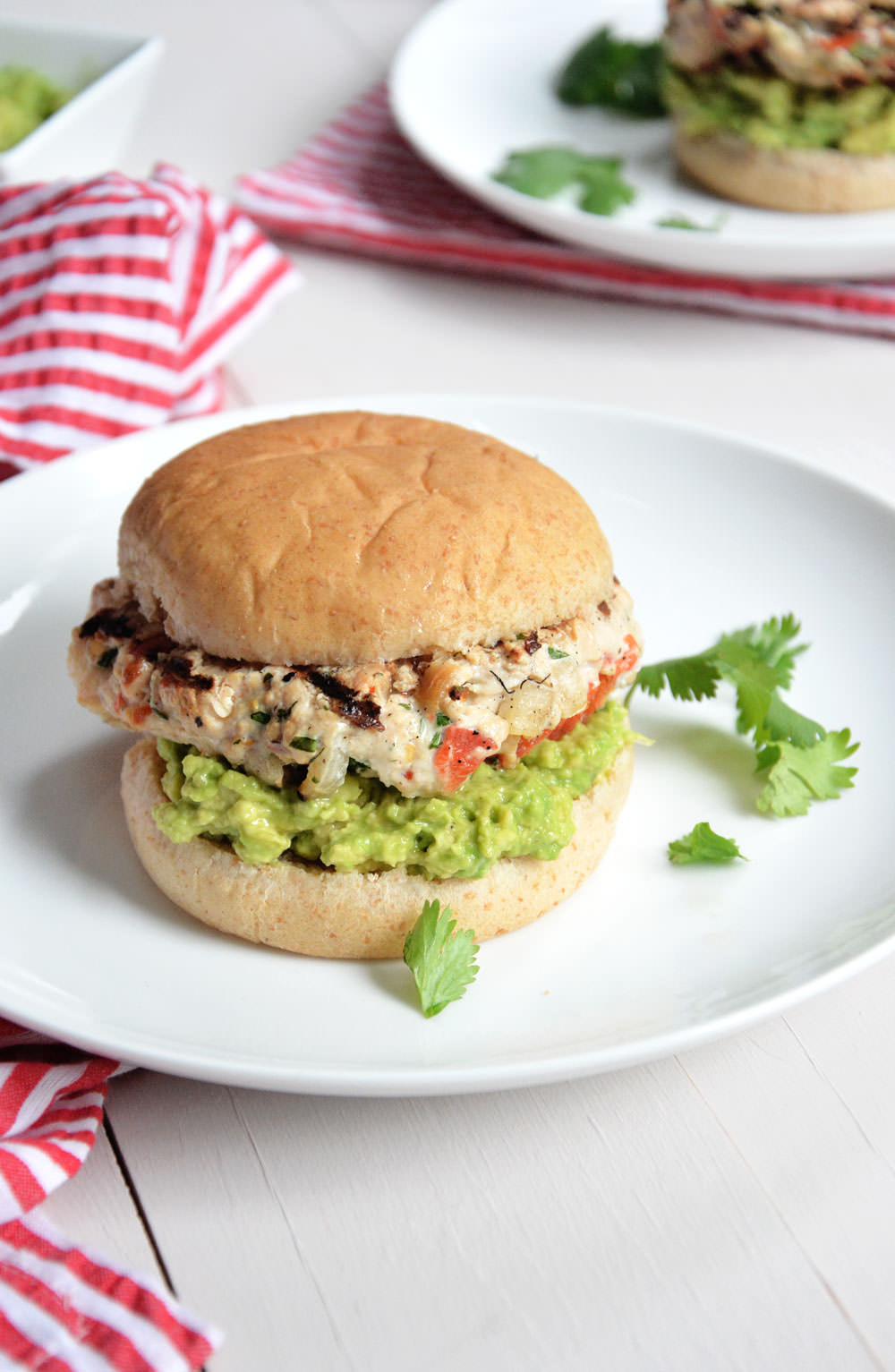 Chili Lime Chicken Burgers