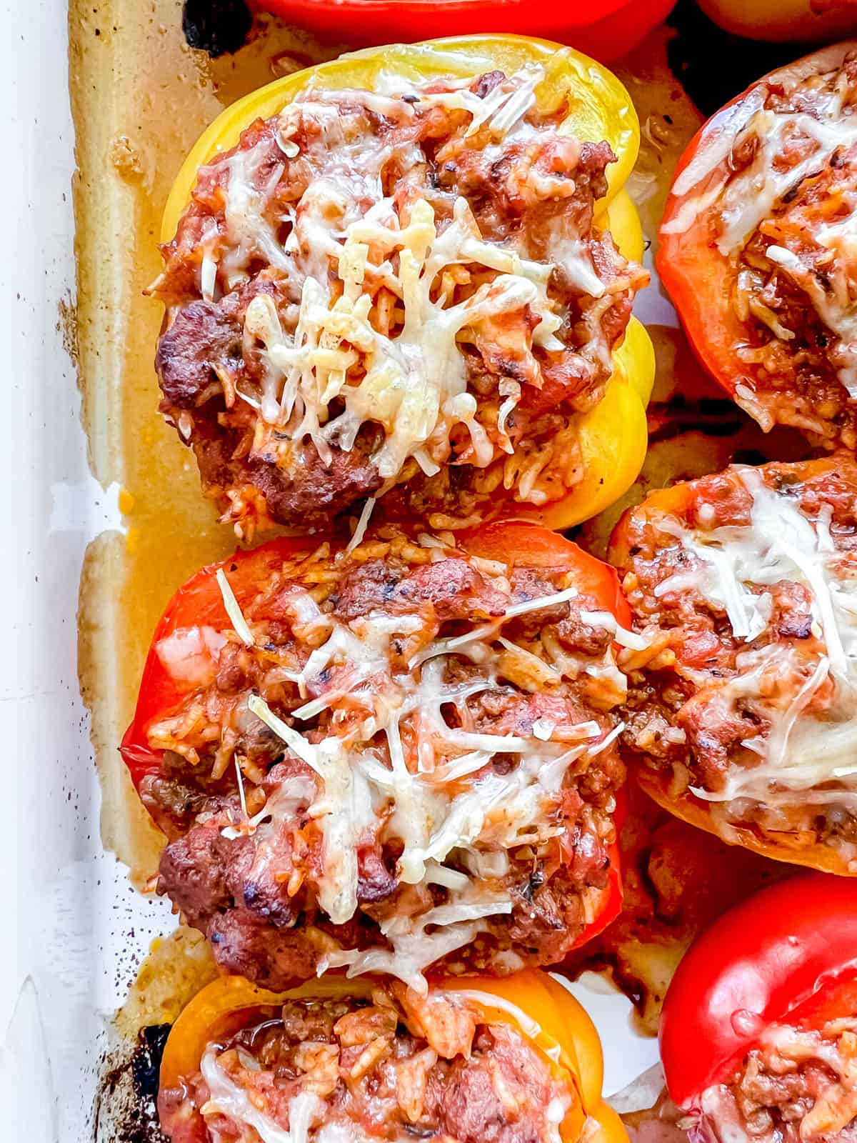 Ground Beef Stuffed Peppers