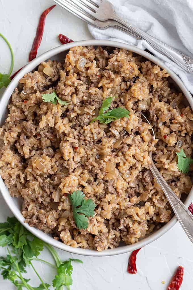 One-Pot Beef and Rice