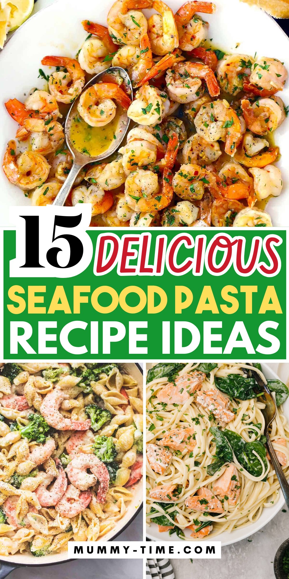 Easy Seafood Pasta Recipe Ideas-PIN