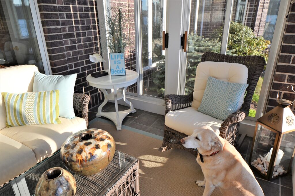 Home sweet home interior design sunroom