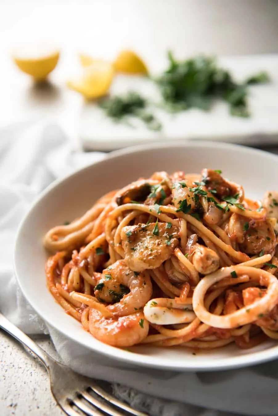 Seafood Marinara Pasta