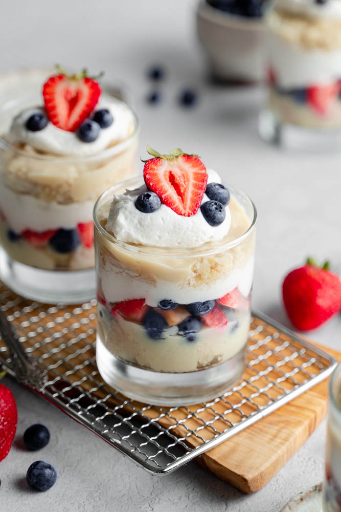 Berry Trifle Cups
