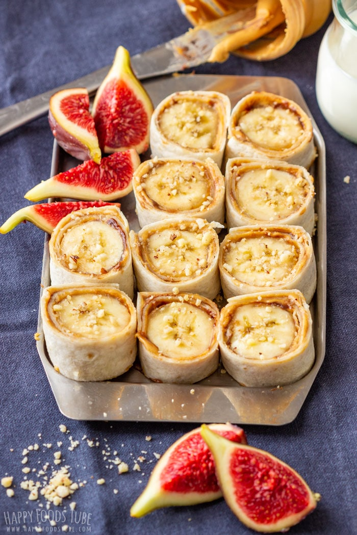 SunButter Banana Roll-Ups