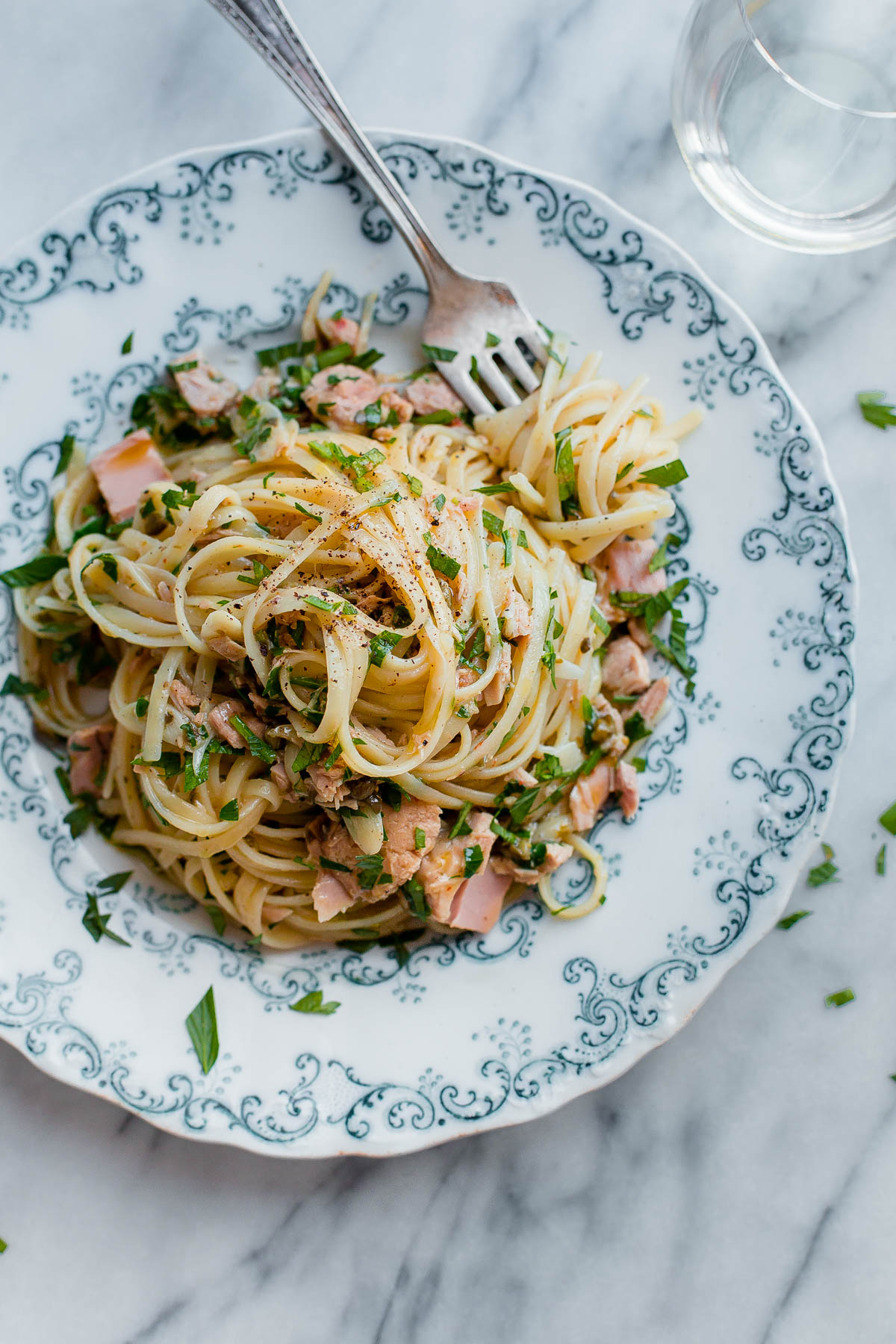 Tuna Pasta with Capers