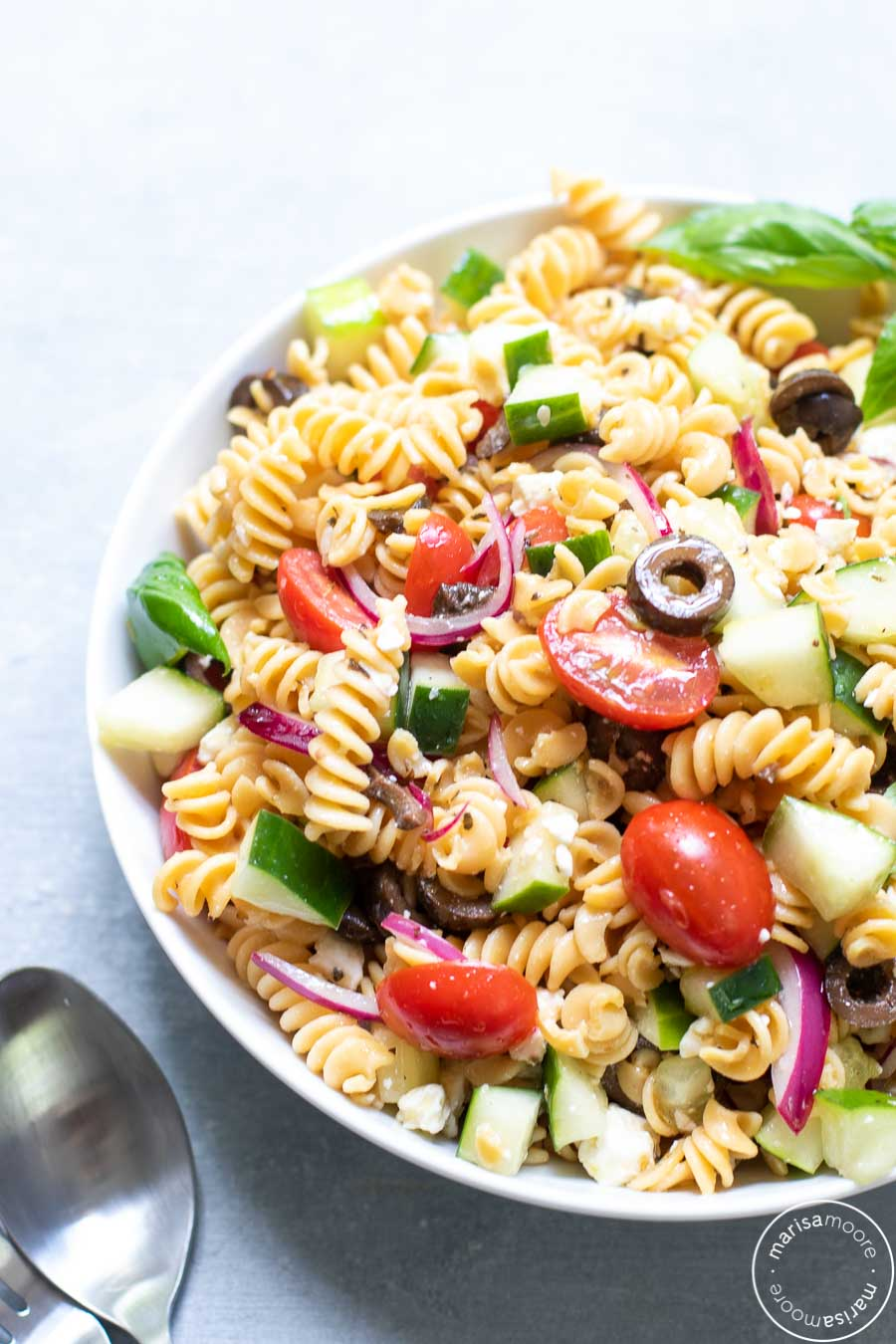Mediterranean Chickpea Pasta Salad